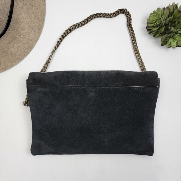J. Crew Black Suede Clutch - Picture 5 of 13